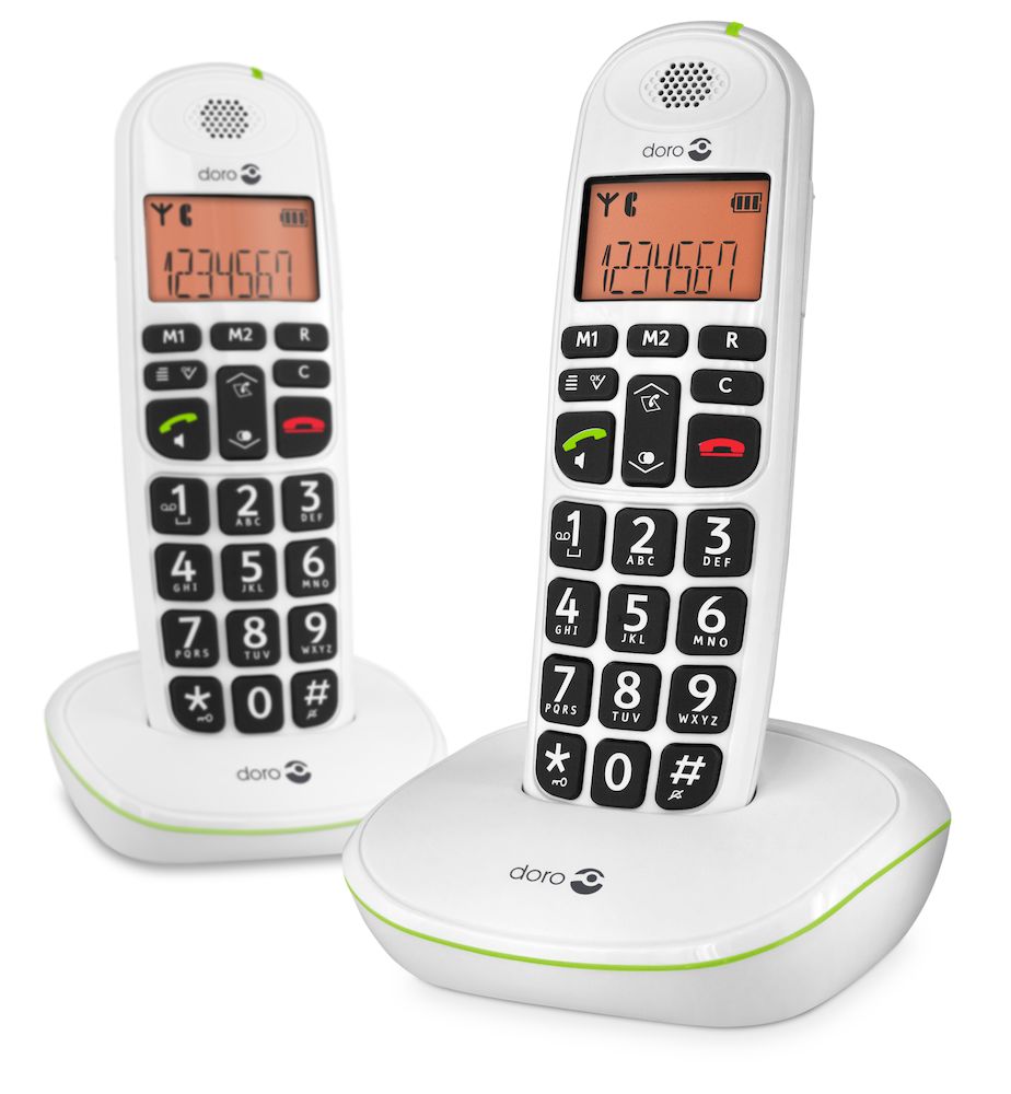 Doro PhoneEasy 100w white duo